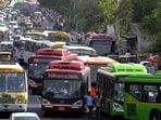 Indian Buses (HT File)