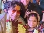 Reunka Shahane and Ashutosh Rana celebrate their wedding anniversary in style.