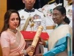 Hema Malini talks about accepting Dharmendra's posthumous Padma Vibhushan award.
