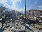 Israel on Tuesday pounded Lebanon with more than 120 airstrikes.