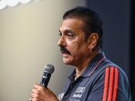 Ravi Shastri at an event in New Delhi on March 17, 2026. 