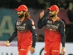 Rajat Patidar and Virat Kohli after winning Qualifier 1.