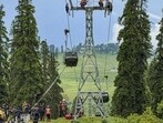 The rescue operation at Gulmarg lasted for about seven hours on Monday after all 320 stranded tourists trapped in 65 cable cars were brought down safely. (PTI Photo)