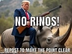 The controversy adds to a growing list of AI-generated images Trump has recently shared online. The controversy adds to a growing list of AI-generated images Trump has recently shared online.