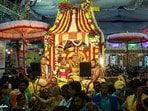 సర్వభూపాల వాహనంపై దివ్య దర్శనమిచ్చిన గోవిందరాజస్వామి