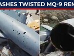 Iran has released dramatic footage claiming to show the wreckage of a downed U.S. MQ-9 Reaper drone over the Gulf region after fresh clashes near the Strait of Hormuz. Iran has released dramatic footage claiming to show the wreckage of a downed U.S. MQ-9 Reaper drone over the Gulf region after fresh clashes near the Strait of Hormuz.