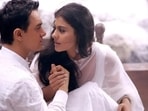 Aamir Khan and Kajol in a still from Fanna.