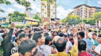 Goats kept in residential building for Eid sparks violence in Mira Road Goats kept in residential building for Eid sparks violence in Mira Road