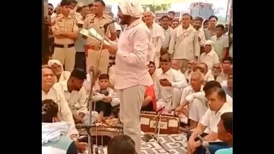 A video grab where an individual is listing the failed demands. (Sourced) A video grab where an individual is listing the failed demands. (Sourced)
