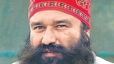 Ram Rahim has spent 406 days outside prison during his 3,193 days (about eight years and eight months) of his sentence so far. (HT file photo) Ram Rahim has spent 406 days outside prison during his 3,193 days (about eight years and eight months) of his sentence so far. (HT file photo)