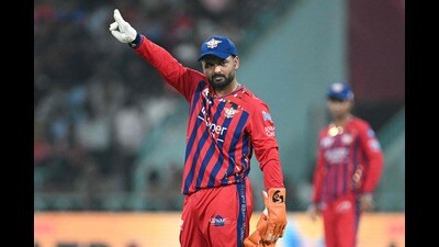 Lucknow Super Giants' captain Rishabh Pant during IPL 2026. (AFP)