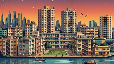 MHADA lottery 2026 has received more than 84,000 applications, nearly two months after announcing a housing draw for 2,640 affordable homes in the Mumbai real estate market. (Picture for representational purposes only) (Gemini Generated Photo )