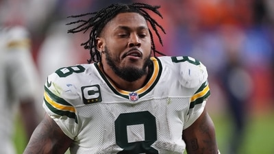 Josh Jacobs arrested and booked into jail. (AP) Josh Jacobs arrested and booked into jail. (AP)