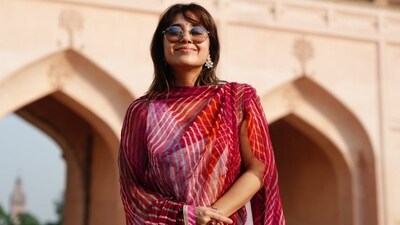 Shweta Tripathi during Lucknow visit (Shweta Tripathi/HT) Shweta Tripathi during Lucknow visit (Shweta Tripathi/HT)
