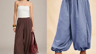 Balloon pants is the latest fashion trend right now (Pinterest)