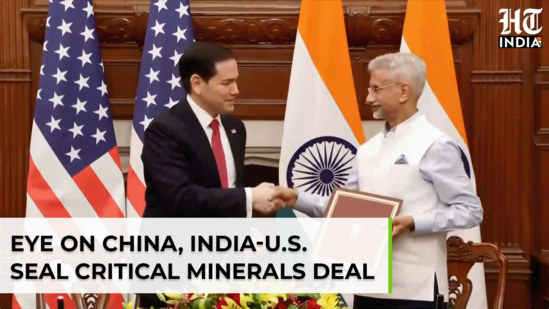 India-US sign critical minerals, rare earths deal to counter China