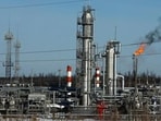 A natural gas processing plant. (Reuters File)