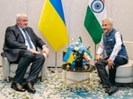 External Affairs Minister S Jaishankar meets Ukraine Foreign Minister Andrii Sybiha, in Nicosia on Wednesday. External Affairs Minister S Jaishankar meets Ukraine Foreign Minister Andrii Sybiha, in Nicosia on Wednesday.