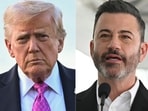 Jimmy Kimmel commented on Donald Trump Jr.'s wedding absence by his father, President Trump. Jimmy Kimmel commented on Donald Trump Jr.'s wedding absence by his father, President Trump.