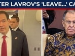 Lavrov’s warning breaks Rubio, US suddenly 'ready and prepared' to end… Lavrov’s warning breaks Rubio, US suddenly 'ready and prepared' to end…