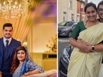 Pakistani man Tuaha Sultan with his Indian wife Mavin Alphonse. Pakistani man Tuaha Sultan with his Indian wife Mavin Alphonse.