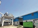 The defunct carcass plant at Nurpur Bet in Ludhiana on Wednesday. (Gurpreet Singh/HT) The defunct carcass plant at Nurpur Bet in Ludhiana on Wednesday. (Gurpreet Singh/HT)