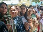 Though polling remained largely smooth and peaceful, a few minor brawls and hiccups were reported from across the city. (Sant Arora/HT)
