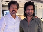 Tamil Nadu CM Vijay with filmmaker Lokesh Kanagaraj.