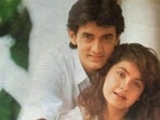 Aamir Khan and Pooja Bhatt
