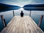 Sitting in silence is not always blissful. 