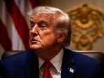 Donald Trump at a cabinet meeting at the White House on Wednesday, May 27.