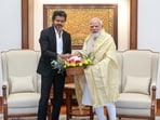 TVK chief and Tamil Nadu CM met Prime Minister Narendra Modi on Wednesday. (X/PMOIndia) 