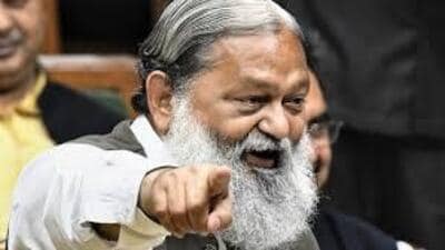Addressing the media, Vij said that both UHBVN and Dakshin Haryana Bijli Vitran Nigam (DHBVN) have established a dedicated 1912 helpline call centres for prompt redressal. (HT File) Addressing the media, Vij said that both UHBVN and Dakshin Haryana Bijli Vitran Nigam (DHBVN) have established a dedicated 1912 helpline call centres for prompt redressal. (HT File)