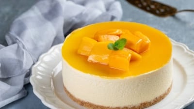 No-Bake Mango Cheesecake Recipe (Freepik) No-Bake Mango Cheesecake Recipe (Freepik)