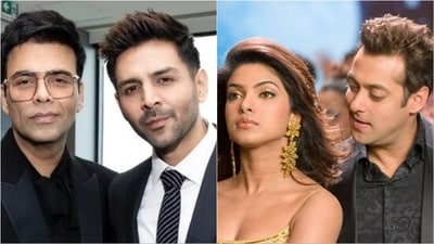 While Kartik Aaryan was ousted from Karan Johar's Dostana 2, Priyanka Chopra walked out of Salman Khan's Bharat.