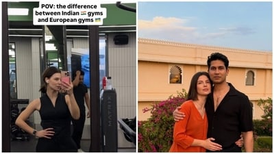 Sandra wasn’t ready for the 'free gym assistants' at Indian gyms or the trainers who jump in to fix your form without a sales pitch first. (Instagram/ dra.sandraa) Sandra wasn’t ready for the 'free gym assistants' at Indian gyms or the trainers who jump in to fix your form without a sales pitch first. (Instagram/ dra.sandraa)