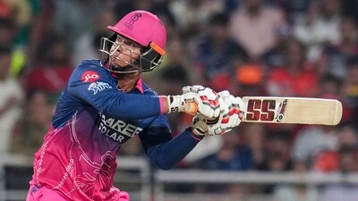 Vaibhav Sooryavanshi smashed 93 runs off just 29 balls (PTI) Vaibhav Sooryavanshi smashed 93 runs off just 29 balls (PTI)