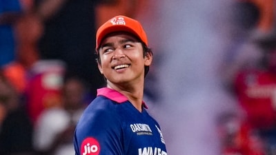 Vaibhav Sooryavanshi played a destructive knock against SRH. (PTI) Vaibhav Sooryavanshi played a destructive knock against SRH. (PTI)