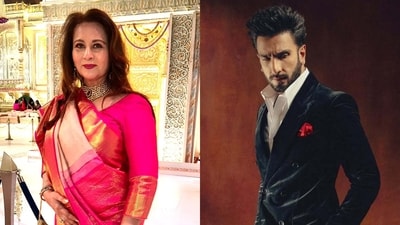 Poonam Dhillon reacts to FWICE's 'ban' on Ranveer Singh. Poonam Dhillon reacts to FWICE's 'ban' on Ranveer Singh.