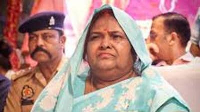 Samajwadi Party MLA Maharaji Prajapati is the wife of jailed former Uttar Pradesh minister Gayatri Prasad Prajapati. (FILE PHOTO) Samajwadi Party MLA Maharaji Prajapati is the wife of jailed former Uttar Pradesh minister Gayatri Prasad Prajapati. (FILE PHOTO)