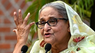 বাংলাদেশে প্রত্যাবর্তন নিয়ে কী জানালেন শেখ হাসিনা? (AFP) (HT_PRINT) বাংলাদেশে প্রত্যাবর্তন নিয়ে কী জানালেন শেখ হাসিনা? (AFP) (HT_PRINT)