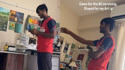 The clip has struck an emotional chord with viewers. (Instagram/@vitalartss) The clip has struck an emotional chord with viewers. (Instagram/@vitalartss)