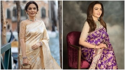Nita Ambani's best saree looks from 2026. Nita Ambani's best saree looks from 2026.