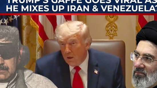 Did Trump confuse Iran with Venezuela again? POTUS' speech goes viral