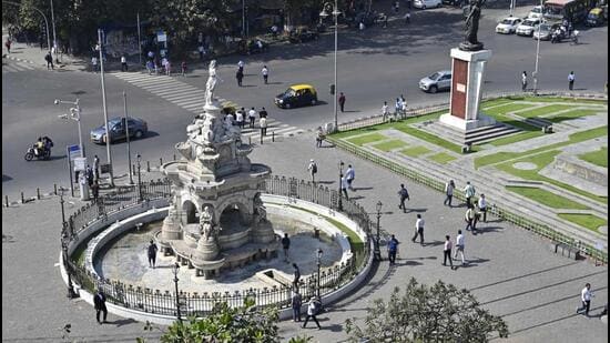 Flora Fountain at Hutatma Chowk (H)
