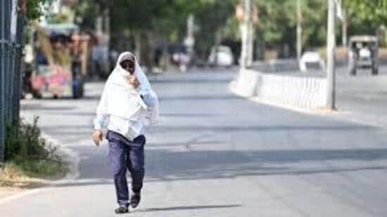 In Punjab, Faridkot sizzled at 46.1°C while Patiala registered a maximum of 44.8°C. (HT Photo for representation)