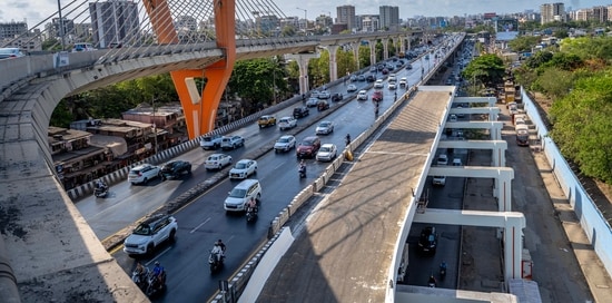 : A view of the Kalina Vakola Flyover on the Western Express Highway in Mumbai, India, on Tuesday, May 26 (Satish Bate)