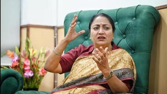 She directed the departments to undertake large-scale plantation and grass-cover drives at vacant sites and dust pollution hotspots. (HT Archive)