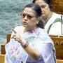 New Delhi, Apr 16 (ANI): All India Trinamool Congress (AITC) MP Kakoli Ghosh Dastidar speaks in Lok Sabha during the Budget Session (2026-27) of Parliament, in New Delhi on Thursday. (Sansad TV/ANI Video Grab)(Sansad TV/ANI Video Grab)