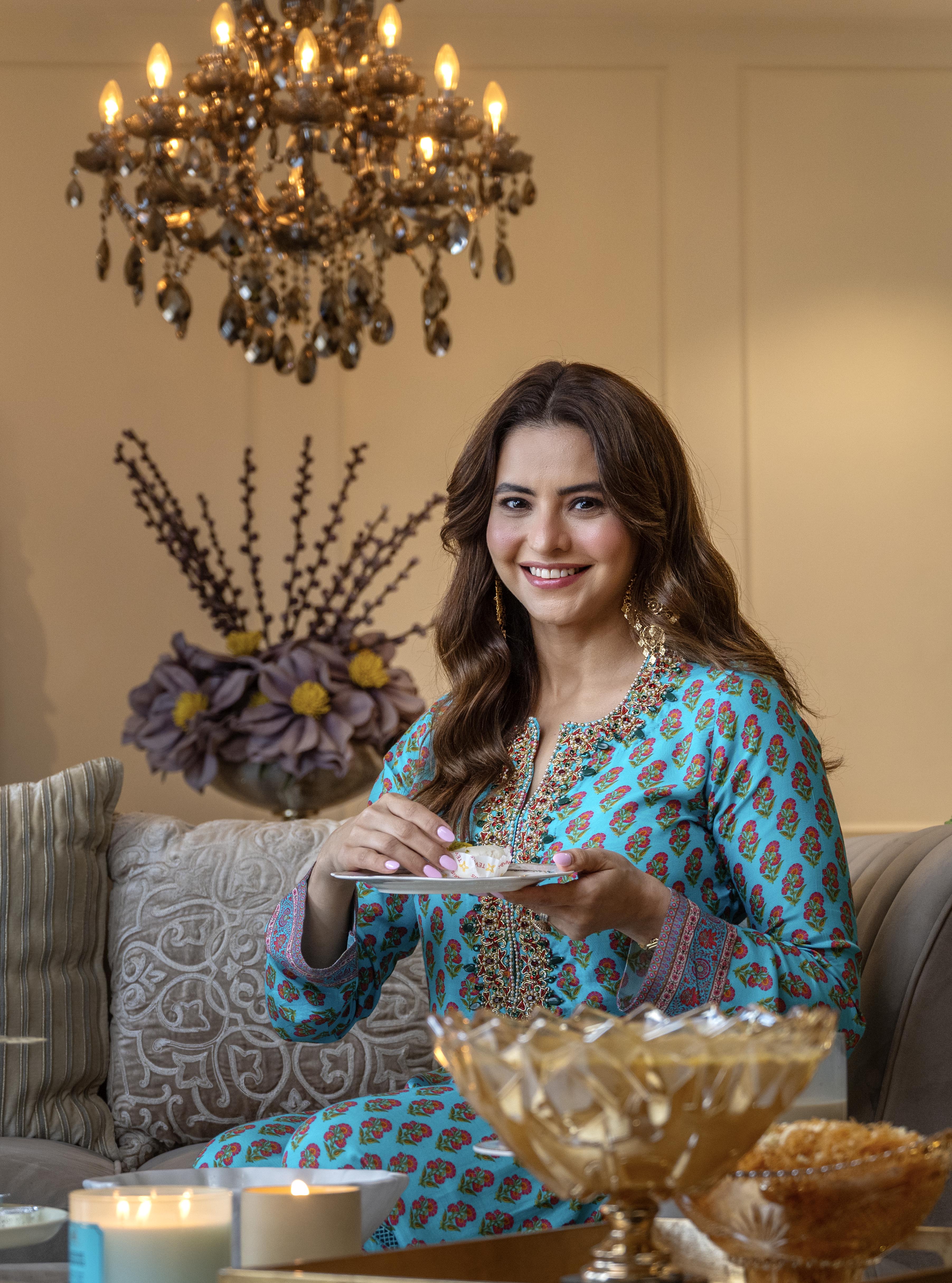 Aamna celebrating Eid/ Satish Bate Aamna celebrating Eid/ Satish Bate